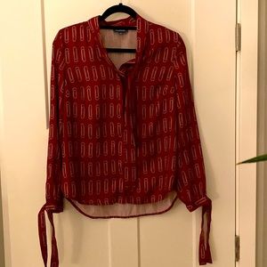 ModCloth Paperclip Blouse